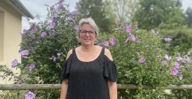 photo  cécile dupont est maire d’aunou-le-faucon (250 habitants) depuis 2020.  &copy;  ouest-france 