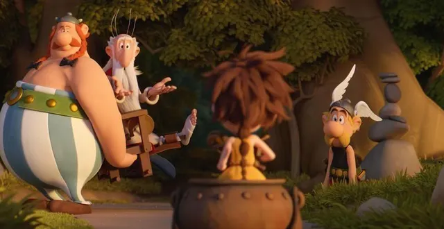 photo  « le secret de la potion magique » est la suite du « domaine des dieux » (2014 ) et n’est pas adapté d’une bande dessinée déjà existante.  &copy;  distributeur : snd 