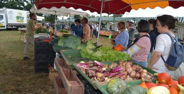 photo  les maraîchers bios n’étaient que deux, dommage.  &copy;  le maine libre 