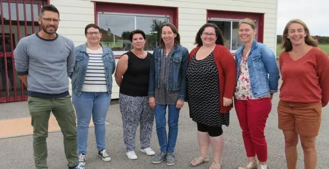 photo  l’équipe enseignante est en forme pour la rentrée.  &copy;  ouest-france 