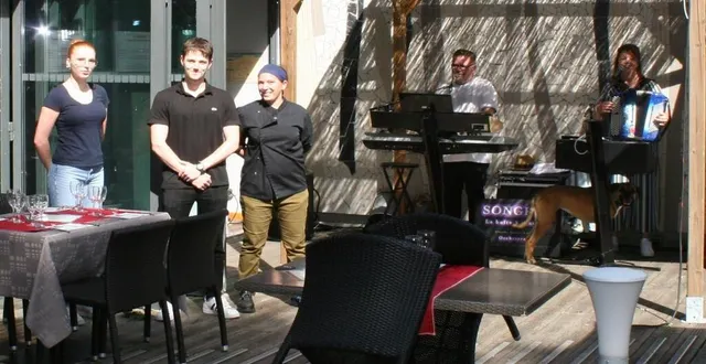 photo  l’équipe du bistrot du moulin aurait souhaité accueillir davantagede clients cet été.  &copy;  le maine libre 