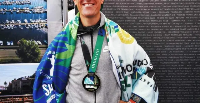 photo  julian gaugain revient de finlande avec la satisfaction d’avoir bouclé une « course pleine » en ironman 70.3, ainsi qu’un très bon chrono de 4 h 15.  &copy;  julian gaugain 