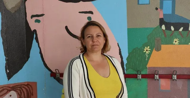 photo  anita guichon, directrice de l’école lazare-de-baïf à la flèche, a suivi une formation d’une semaine en finlande.  &copy;  ouest-france 