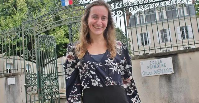 photo  andrea delhommois est la nouvelle directrice de l’école gilles-ménage, à sablé-sur-sarthe.  &copy;  ouest-france 