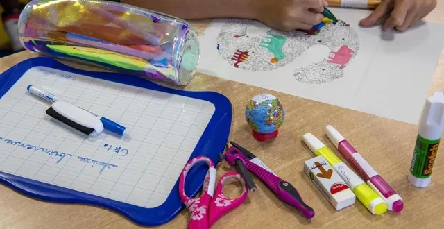 photo  un peu moins de 1 300 élèves vont faire leur rentrée dans les écoles primaires de la flèche (sarthe), lundi 4 septembre 2023. (photo d’illustration)  &copy;  philippe renault / archives ouest-france 