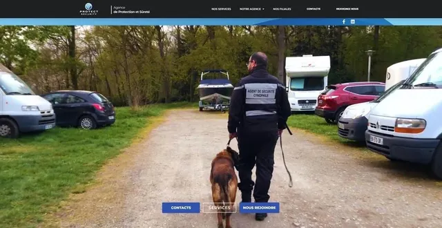 photo  protect security a été fondée en 2014 par laurent choiseau.  &copy;  capture d’écran 