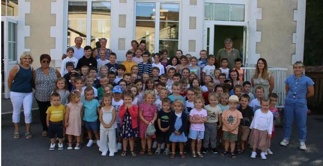 photo  tous ont abordé cette rentrée avec le sourire et la joie de se retrouver pour les plus grands.  &copy;  ouest-france 