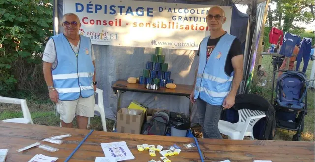 photo  l’association entraid’addict sera présente pour sensibiliser aux addictions avec des tests et jeux.  &copy;  ouest-france 