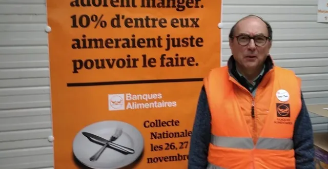 photo  le président de la banque alimentaire de la sarthe jean-paul bernadat ne manque pas d’idées pour essayer de trouver des solutions aux difficultés actuelles.  &copy;  archives ouest-france 