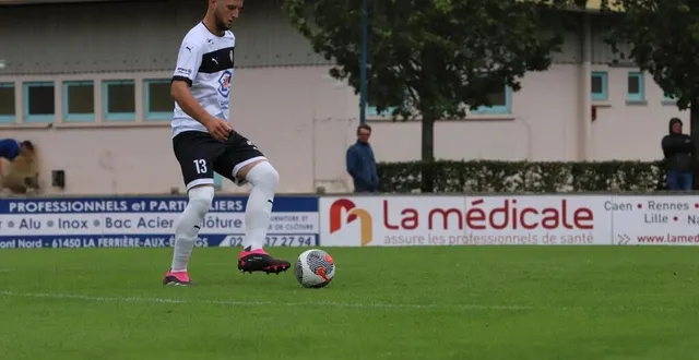 photo  le néo-fertois gaëtan leray évolue en défense centrale.  &copy;  ouest-france 