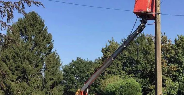 photo  les travaux d’éclairage public sont terminés  &copy;  maire de marigné-laillé 