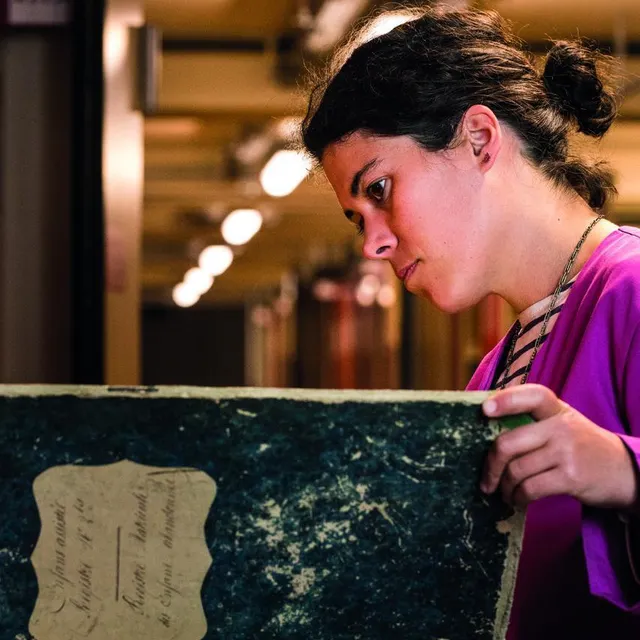 photo à la découverte des trésors des archives départementales de maine-et-loire.  ©  archives départementales de maine-et-loire