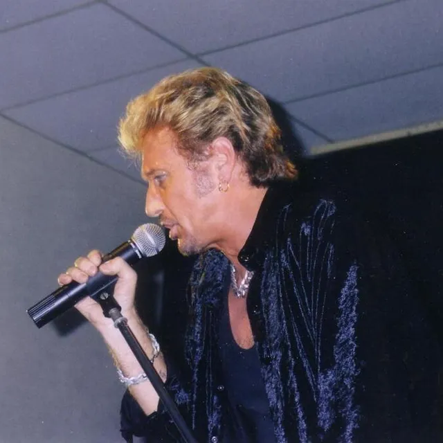 photo sosie de johnny, johnny rock sera présent tout le week-end.  ©  photo archives le maine libre