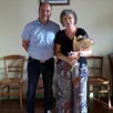 photo sébastien huet, le maire, a salué son ancienne secrétaire de mairie, nathalie heurteloup, qui part pour une nouvelle carrière professionnelle.