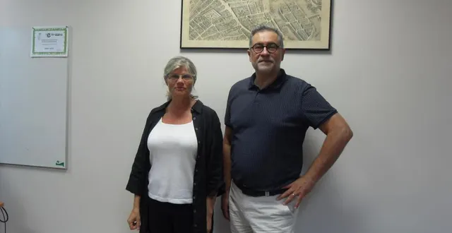 photo  laurence chaussinaud et dominique sommier.  &copy;  le maine libre 