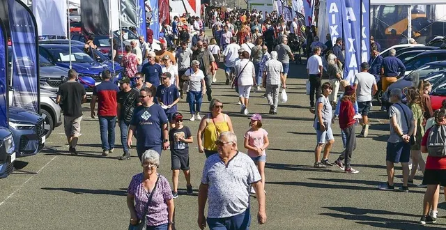photo  la foire du mans ouvrira ses portes le jeudi 14 septembre 2023, à 9 h 30.  &copy;  archives le maine libre yvon loué 