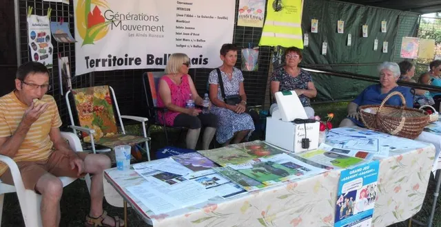 photo  générations mouvement lors du 2e forum associatif.  &copy;  le maine libre 