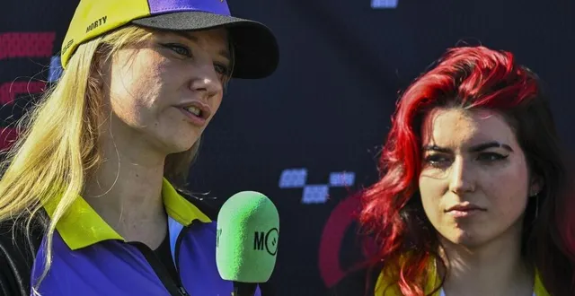 photo  baghera jones et horty font partie des pilotes féminines qui ont pris le départ du gp explorer le 9 septembre 2023.  &copy;  le maine libre – denis lambert 