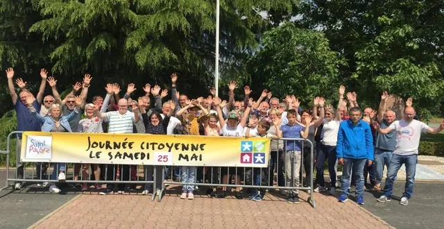 photo  la prochaine journée citoyenne se déroulera samedi prochain. ici, les participants de la précédente, en mai 2019.  &copy;  archives ouest-france 
