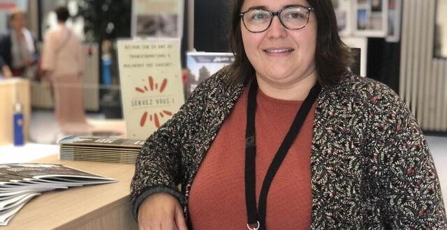 photo élise fadet est la responsable de la maison des haubans.