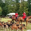 photo  la reconstitution d’une journée de chasse a animé la journée du 17 septembre 2023, à carrouges (orne). 