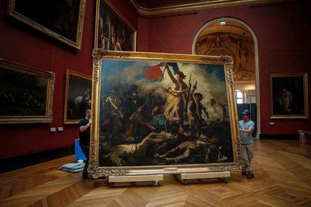 Le Tableau De Delacroix « La Liberté Guidant Le Peuple » A été Décroché ...