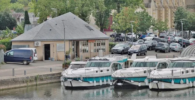 photo  la capitainerie de sablé-sur-sarthe, en septembre 2023.  &copy;  ouest-france 