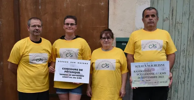 photo  les bénévoles de l’association.  &copy;  le maine libre 