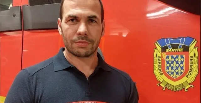 photo  l’adjudant-chef ludovic leroux se dit « très marqué par l’incendie du 18 juillet 2022 qui a démarré à teloché et a ravagé 300 hectares ».   &copy;  le maine libre 