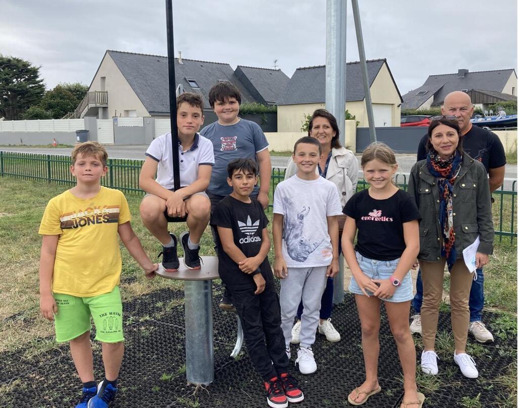 Avranches. Une nouvelle aire de jeux pour les enfants au jardin