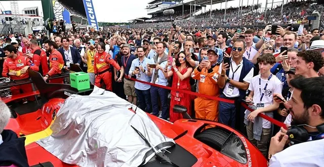 photo  pour le centenaire des 24 heures du mans, l’automobile club de l’ouest se réjouit d’un record d’audience.  &copy;  franck dubray / ouest france 