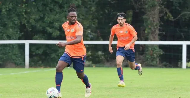 photo  gaël m’boudou et eris vedat (la selle-la-forge)  &copy;  ouest-france 