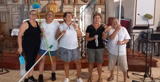 photo  l’église sainte gemme est toute propre.  &copy;  le maine libre 