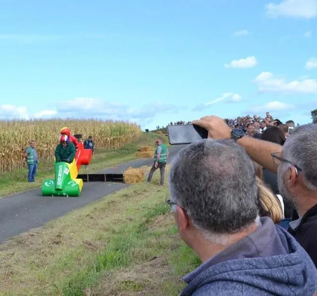 photo un peu trop d’élan au tremplin, et le bas de caisse frotte le bitume.  ©  ouest-france