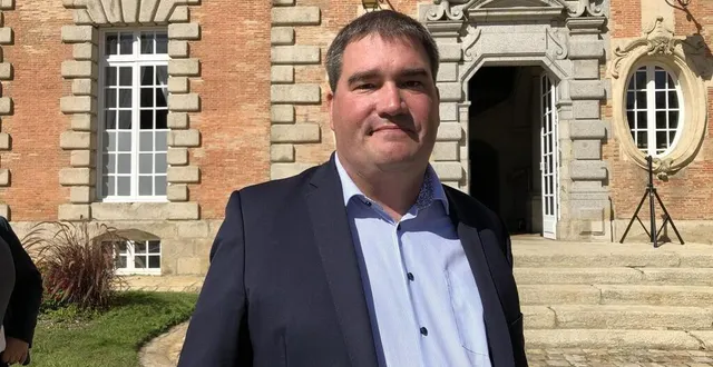 photo  olivier bitz a été élu sénateur de l’orne, ce dimanche 24 septembre 2023.  &copy;  ouest-france 