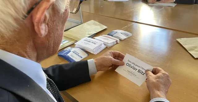 photo  à l’issue du deuxième tour des élections sénatoriales qui s’est tenu ce dimanche 24 septembre 2023, les élus du département réagissent après la victoire de nathalie goulet et d’olivier bitz.  &copy;  ouest-france 