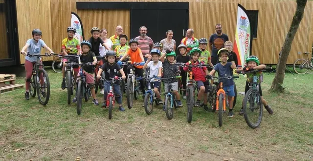 photo  les jeunes vététistes de la commune vont pouvoir profiter de locaux flambant neufs.  &copy;  ouest-france 