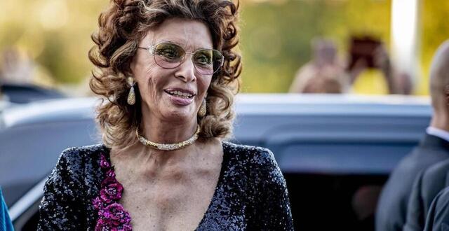 photo  l’actrice italienne sophia loren lors du festival film by the sea à flessingue, aux pays-bas, le 9 septembre 2018.  ©  robin utrecht/archives afp 