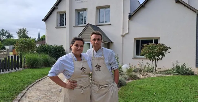 photo  sharon et jason le glatin sont les jeunes chefs de la maison nipa, de fillé, nommée au « fork awards » 2023.  &copy;  ouest-france 