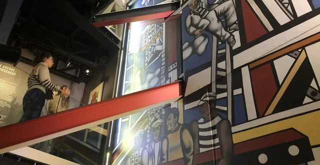 photo  au musée fernand-léger andré-mare d’argentan (orne), le mois d’août 2023 a été excellent.  &copy;  ouest-france 