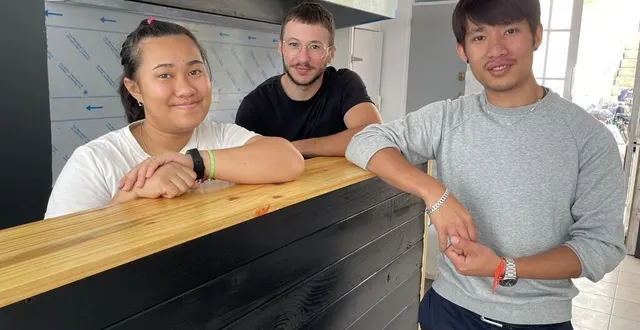 photo  le restaurant la lune, à alençon, c’est une histoire de famille : sonemany spanu, son mari enzo spanu et son frère andy sihalad vont ouvrir un restaurant de cuisine traditionnelle du laos, fin septembre 2023, rue de sarthe, dans le quartier saint-léonard, à alençon.  &copy;  ouest-france 