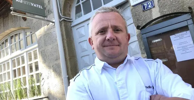 photo  julien perrodin, chef cuisinier du petit vatel.  &copy;  archives ouest-france 