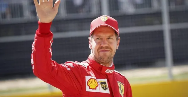 photo  sebastian vettel, alors chez ferrari, après les qualifications du grand prix du canada 2019 de formule 1.  &copy;  photo : valdrin xhemaj/epa/maxppp 
