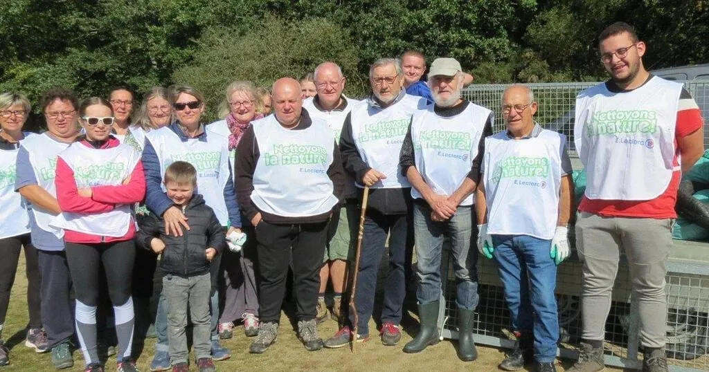 Landéan. 100 kg de déchets ramassés par les nettoyeurs SaintMalo