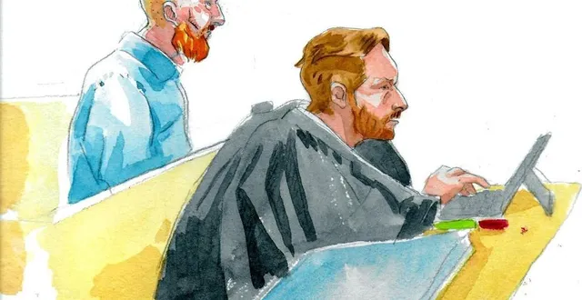 photo  « je ne cherche pas le pardon », a déclaré l’accusé avant de quitter la salle d’audience. à droite, son avocat me jean de bary.  &copy;  matt bush/ouest-france 