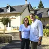 photo  monsieur et madame renaudin ont intégré le label gîtes de france il y a trois ans. 