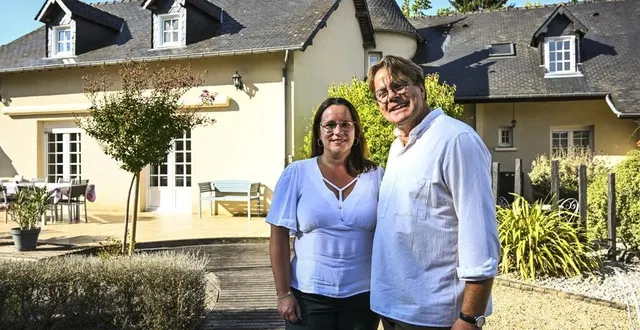 photo  monsieur et madame renaudin ont intégré le label gîtes de france il y a trois ans.  &copy;  photo le maine libre – denis lambert 