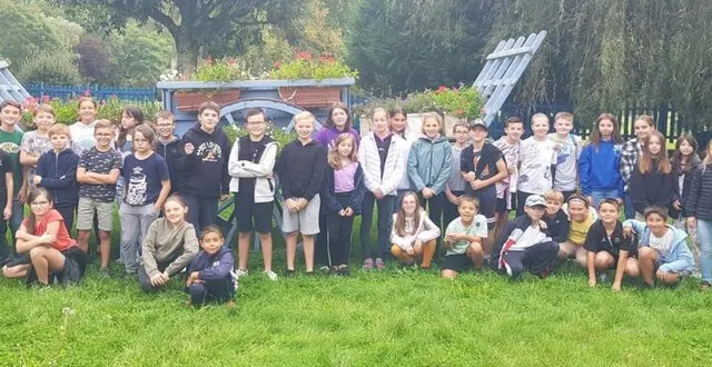 photo  les élèves de 6e du collège de sainte-jamme ont découvert les alpes mancelles durent une semaine.  &copy;  le maine libre 