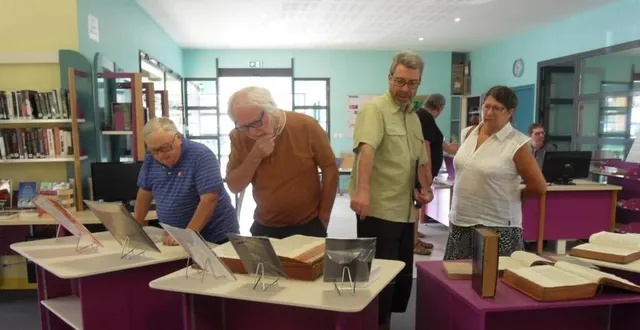 photo  laurent foucault-giroux a plongé les visiteurs dans la constitution du code civil français.  &copy;  le maine libre 