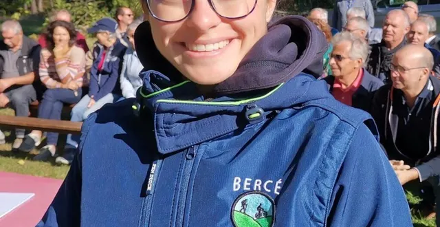 photo  alexia royer est vice-championne de france vtt et secrétaire du club bercé sur deux roues.  &copy;  ouest-france 